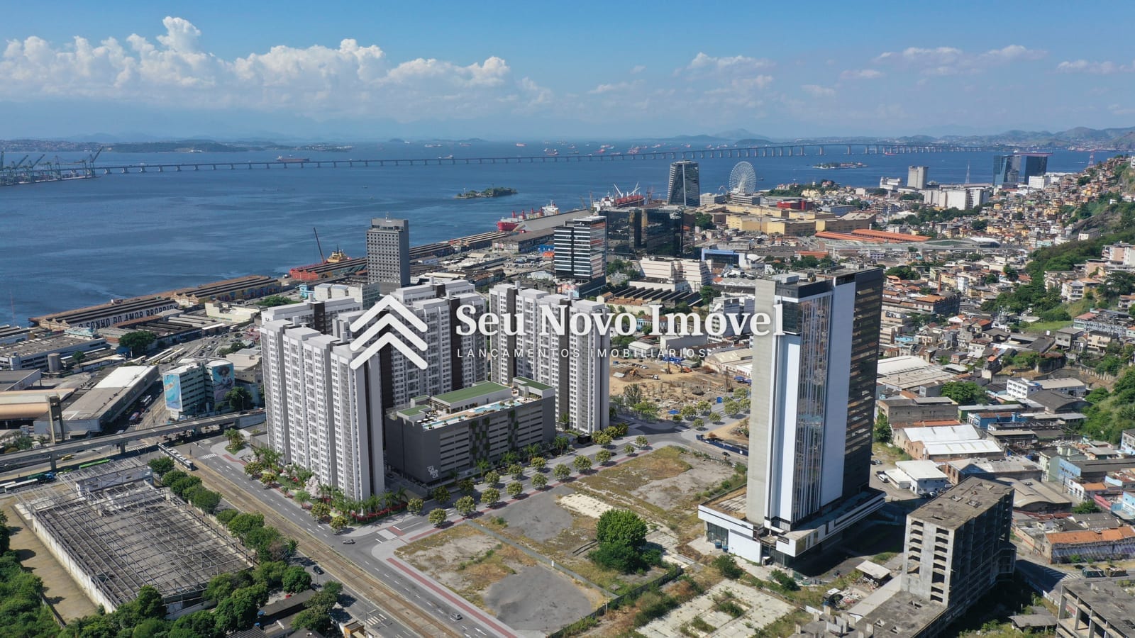Apartamento 2 Quartos com Varanda no Porto Maravilha