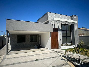 Casa moderna de 3 quartos (1 su�te) com acabamento impec�vel